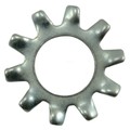 Midwest Fastener External Tooth Lock Washer, For Screw Size #10 Steel, Zinc Plated Finish, 100 PK 03964